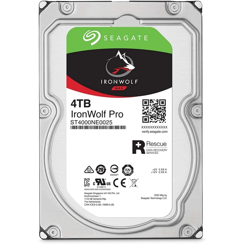 Seagate IronWolf Pro NAS ST4000NE001 4TB